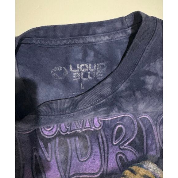 Liquid Blue Jimmy Hendrix Purple Haze tie dye size large shirt - Picture 3 of 4